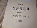 New Order Substance 1987 1st press 2LP Vinyl Emboss lettering sleeve c886