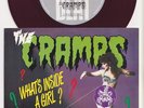 The CRAMPS * What's Inside A Girl * 1985 LTD PURPLE UK 7