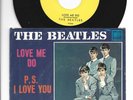 BRIT INVASION 45  w PICTURE SLEEVE- BEATLES - LOVE  ME DO  - HEAR 1964 TOLLIE