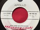 CLAREMONTS ANGEL OF ROMANCE/WHY KEEP ME DREAMING RARE DOOWOP 45 PROMO APOLLO