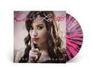 DEMI LOVATO Here We Go Again Pink Black Splatter Vinyl LP
