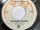 Towanda Barnes - You Don't Mean It Northern Soul 7
