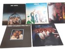 ABBA Vinyl Records Bundle: Arrival, The Singles, Greatest Hits, Visitors