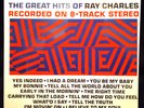 (NEW)  THE GREAT HITS OF RAY CHARLES  (ULTRA-RARE VINYL / 1966 REISSUE / GEM+++)