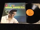 ELVIS PRESLEY LP LSP-3643 PARADISE HAWAIIAN STYLE RARE ORANGE LABEL STUNNING