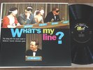 WHAT'S MY LINE? / DOT DLP 3153 MONO STEVE ALLEN 1958 CBS TV GAME SHOW RARE LP EX