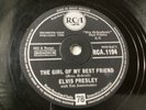 Elvis- A Mess of Blues/ Girl of my best friend. Ultimate 78 rpm RCA 1194. VG+