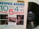 PEPPER ADAMS QUINTET 10 to 4 At The 5 Spot '58 Riverside STEREO  REAL NICE
