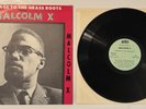 33 LP Vinyl Record, Malcolm X, Message To The Grass Roots, Afro Records, VG Cond