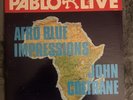 JOHN COLTRANE AFRO BLUE IMPRESSIONS PABLO 2 LP SET MCCOY TYNER ELVIN JONES NM