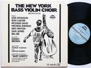BILL LEE THE NEW YORK BASS VIOLIN CHOIR LP STRATA-EAST SES-8003 JAZZ Ron Carter