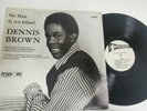 Dennis Brown - No man is an Island - Studio One Label - Black and White