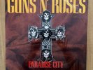 NEW SEALED VINTAGE 1989 GUNS N ROSES UK IMPORT PARADISE CITY 12