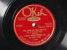 Louis Armstrong and His Hot Five - The King Of The Zulus - OKEH 41581 E-