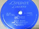 London LI.55099 Billy Ward Deep Purple / Do it Again 78 RPM E E Canada Pressing