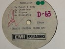 MARILLION- 2x  RARE ACETATE PROMO DISCS, PUNCH & JUDY, ONE 10