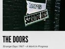 THE DOORS Strange Days 1967: Work in Progress 2025 RSD BLUE VINYL - Sealed