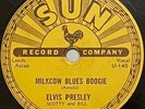 Elvis Presley ‎– Milkcow Blues Boogie 1955 Sun 215 Shellac 10