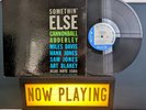 CANNONBALL ADDERLEY SOMETHIN' ELSE 1958 Vinyl LP MONO Blue Note 1595 RVG P Ear