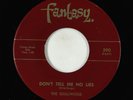 Garage 45 - Golliwogs - Don't Tell Me No Lies - Fantasy - pre-CCR  VG+