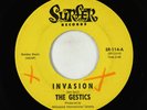 Garage Surf Fuzz Inst. 45 - Gestics - Invasion/Rockin' Fury - Surfer