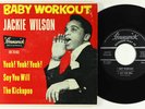 R&B Soul EP - Jackie Wilson - Baby Workout - Brunswick VG++