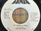 JOE BATAAN - If I Were a King / RARE LATIN SWEET SOUL 45 Fania EX+ Promo