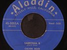 CALVIN BOZE: safronia b / angel city blues ALADDIN 7