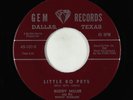 Rockabilly 45 - Buddy Miller & His Rockin' Ramblers - Little Bo Pete - Gem