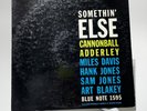 Cannonball Adderley LP Somethin Else Blue Note 1595   NY RVG Miles Davis