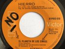 HIERRO - El Planeta De Los Simios LATIN FUNK EL SALVADOR  7”