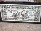 ALICE COOPER BAND-Autographed Billion Dollar Bill-BEAUTIFULLY FRAMED+BRUCE PICK