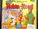 Walt Disney Story And Songs From Robin Hood LP Disney 1973 w/book 3810 NrMt