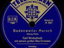 BADENWEILER MARSCH + SOMME-KÄMPFER - GERMAN WW2 MARSCH RARE 78rpm Record