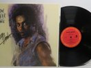 SIGNED WAYNE SHORTER ATLANTIS 1985 LP COLUMBIA FC 40055 GOLD PROMO STAMP