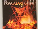 RUNNING WILD - BRANDED AND EXILED + INNER - GERMAN 1985 ISSUE - EX