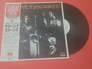 ROLLING STONES Got LIVE If You Want It  Japanese LP