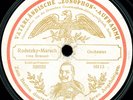 WILHELM II. LABEL: RADETZKY-MARSCH - GERMAN WW1 Propaganda RARE 78rpm Record