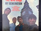The Who Sings Sings My Generation vinyl record LP MONO 1966 Decca, 33 RPM VG+