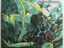 MASS OF THE FERMENTING DREGS Awakening Sleeping DARKGREEN CLEAR MARBLE Vinyl NEW
