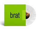 Charli xcx - brat Vinyl LP, Limited Clear Gray Marble, Amazon, New Sealed