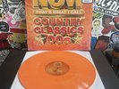 NOW THAT’S WHAT I CALL COUNTRY CLASSICS 00’S VG++ ORANGE VINYL W/HYPE STICKER
