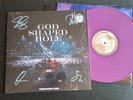 THOSE DAMN CROWS GOD SHAPED HOLE CARDIFF ARENA SLEEVE EXC PURPLE LP..BAND SIGNED