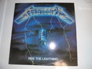 Metallica Ride The Lightning LP orig press Megaforce records 1984 Thrash metal