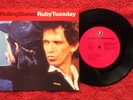 THE ROLLING STONES     RUBY TUESDAY LIVE   1991 U.K. PRESSED 45 & PICTURE SLEEVE