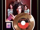 LED ZEPPELIN WHOLE LOTTA LOVE GOLD RECORD W-REPRODUCTION AUTOGRAPHS SIGNED RARE
