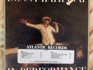 DONNY HATHAWAY IN PERFORMANCE Live Vinyl LP Record Album PROMO