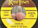 RARE Indiana Deep Funk 45 PEOPLE IN THE NEWS Color Me Must Shade KNAPTOWN EX*