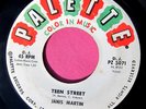JANIS MARTIN - Teen Street / Cry Guitar - D.J. 45 rpm - Palette 5071