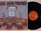 DEAD MILKMEN Eat Your Paisley  RESTLESS LP VG+ with lyric sheet insert s